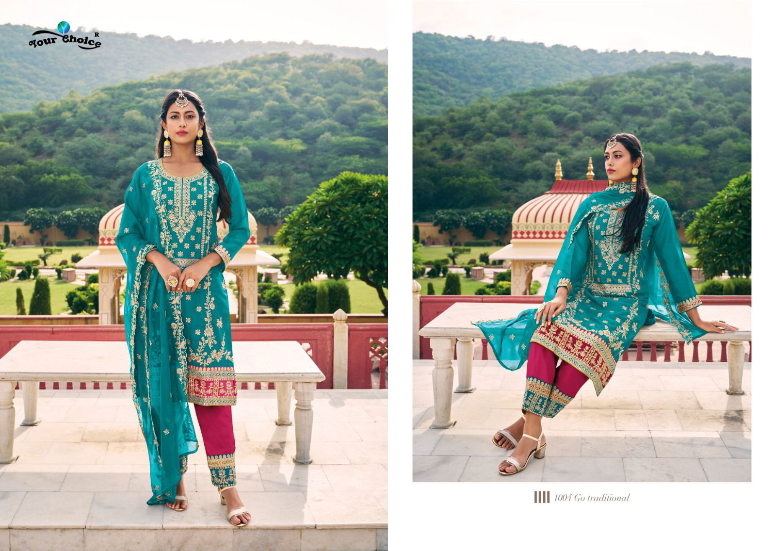 Minnaz By Your Choice Embroidery Readymade Suits Catalog